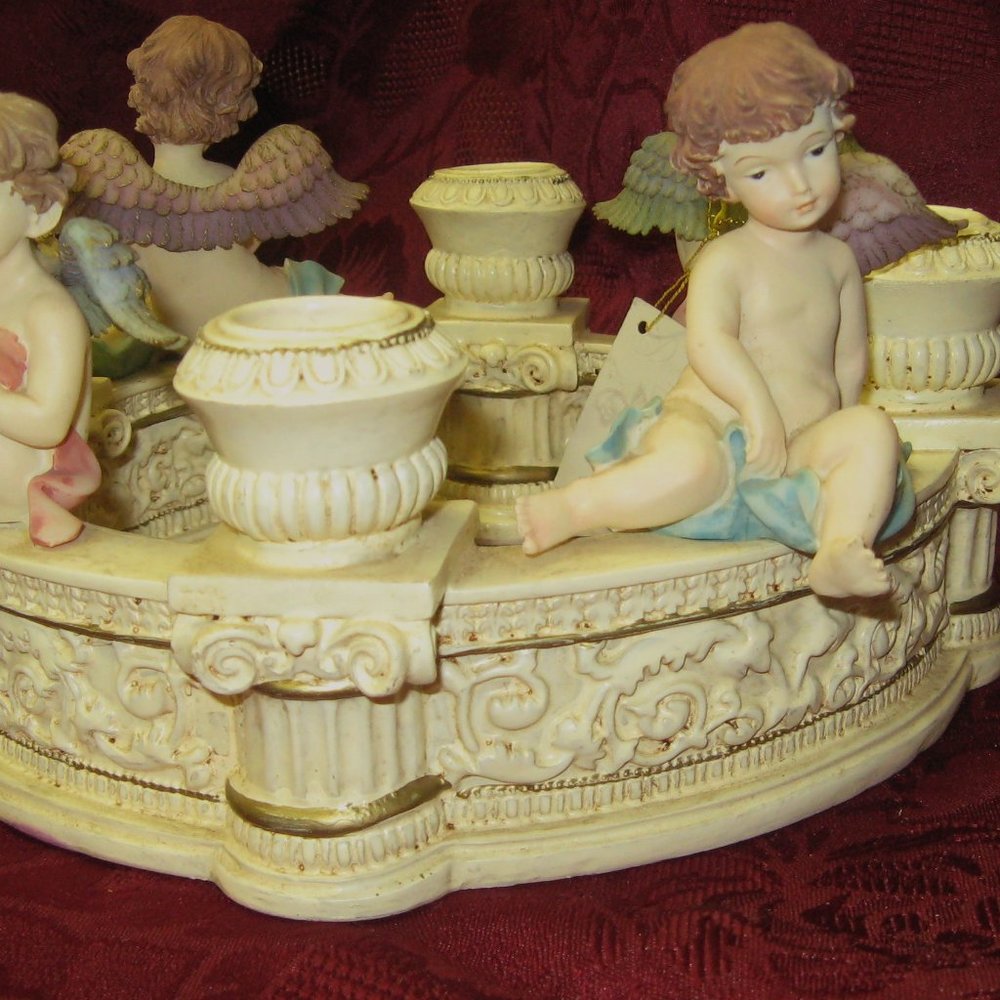 The Cherubim Collection Taper Candle Display